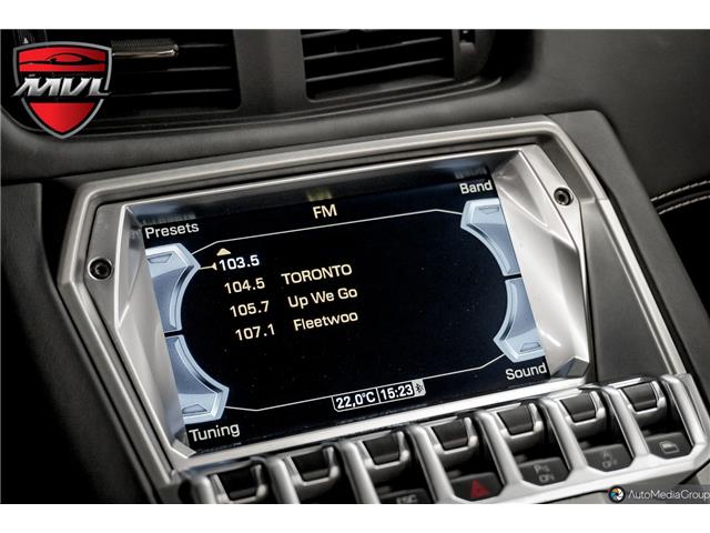 2017 Lamborghini Aventador  Roadster (Stk: ZHWCR1ZD9HLA05734) in Oakville - Image 27 of 35