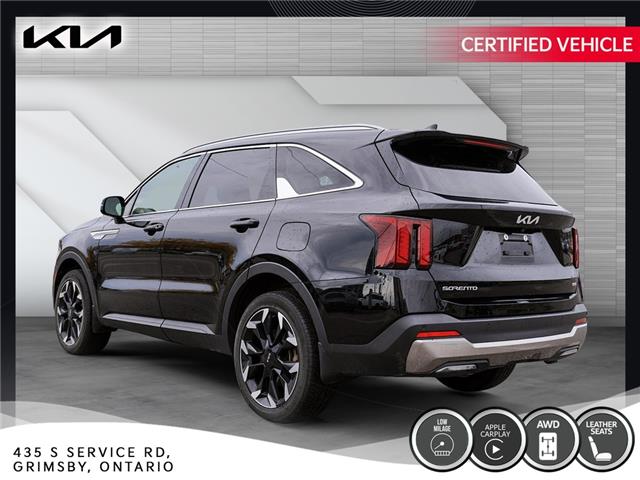 2024 Kia Sorento EX | LEATHER | LOW KM | AWD | CAR PLAY (Stk: U3162) in Grimsby - Image 4 of 17