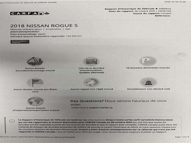 2018 Nissan Rogue  (Stk: 2720) in Hawkesbury - Image 22 of 22