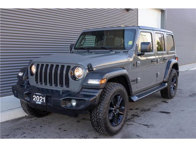 2021 Jeep Wrangler Unlimited Sport (Stk: 25468A) in London - Image 1 of 19