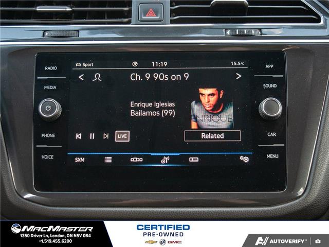 2022 Volkswagen Tiguan Comfortline (Stk: 255089A) in London - Image 24 of 30