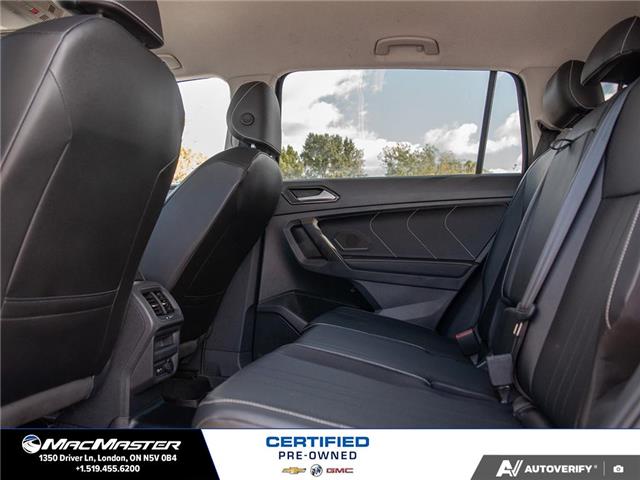 2022 Volkswagen Tiguan Comfortline (Stk: 255089A) in London - Image 27 of 30