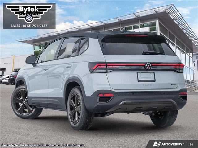 2026 Volkswagen Taos Comfortline Black Edition (Stk: N15197) in Ottawa - Image 4 of 23