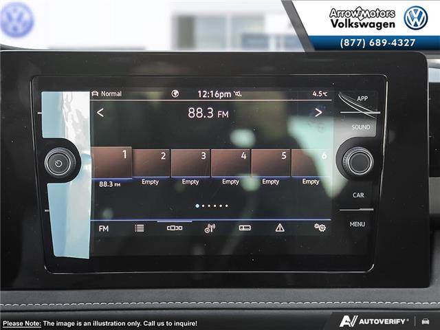 2026 Volkswagen Taos Comfortline Black Edition (Stk: 26TA0597) in Cranbrook - Image 16 of 24