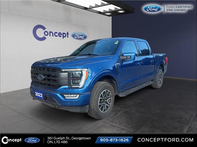 2022 Ford F-150 Lariat (Stk: 03281) in GEORGETOWN - Image 1 of 17