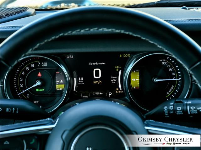 2021 Jeep Wrangler 4xe (PHEV) Sahara (Stk: U6277) in Grimsby - Image 22 of 31
