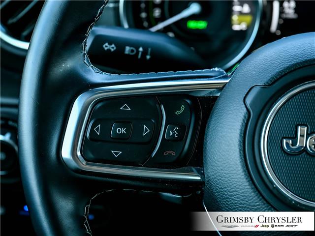 2021 Jeep Wrangler 4xe (PHEV) Sahara (Stk: U6277) in Grimsby - Image 23 of 31