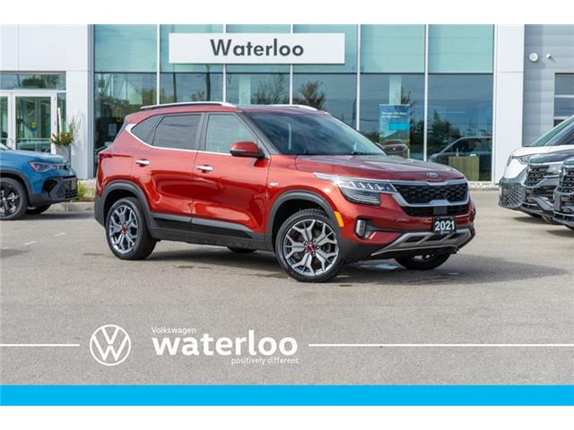 2021 Kia Seltos SX Turbo (Stk: D25364) in Waterloo - Image 1 of 31