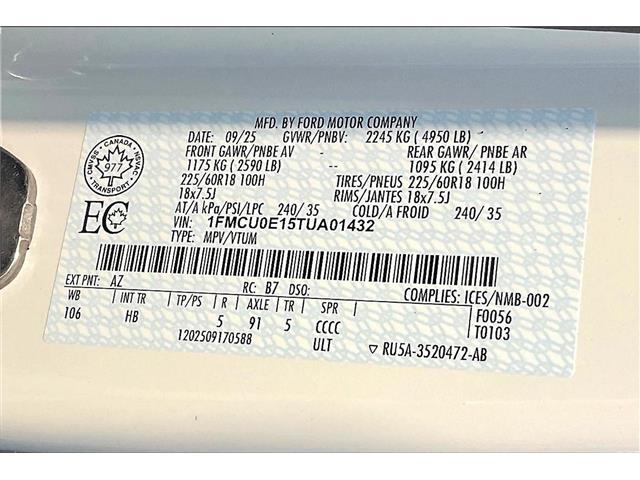 2026 Ford Escape PHEV (Stk: 26ES1432) in Vancouver - Image 13 of 14