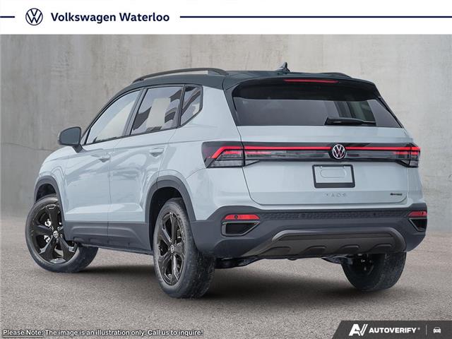 2026 Volkswagen Taos Comfortline Black Edition (Stk: TA4826) in Waterloo - Image 4 of 23