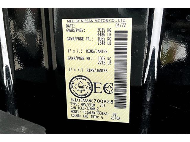2022 Nissan Rogue S (Stk: 1246BNU) in Owen Sound - Image 42 of 42 2022 Nissan Rogue S (Stk: 1246BNU) in Owen Sound - Image 42 of 42