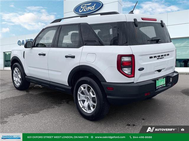 2023 Ford Bronco Sport Base (Stk: U16528) in London - Image 4 of 29