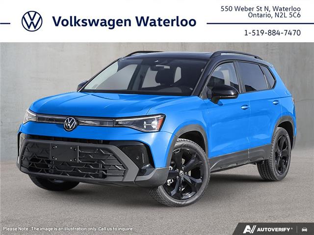 2026 Volkswagen Taos Comfortline Black Edition (Stk: TA4436) in Waterloo - Image 1 of 24