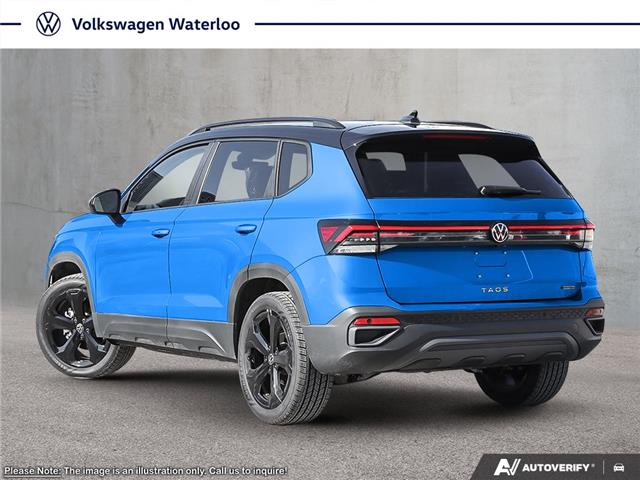 2026 Volkswagen Taos Comfortline Black Edition (Stk: TA4436) in Waterloo - Image 4 of 24