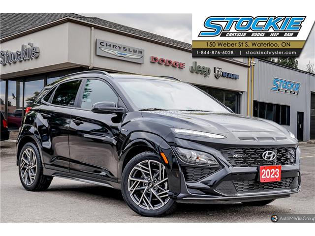 2023 Hyundai Kona 1.6T N Line (Stk: 45962) in Waterloo - Image 1 of 29