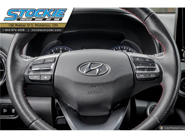 2023 Hyundai Kona 1.6T N Line (Stk: 45962) in Waterloo - Image 19 of 29