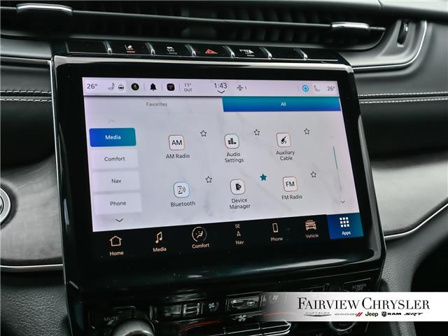 2022 Jeep Grand Cherokee L Overland (Stk: U21377) in Burlington - Image 34 of 37