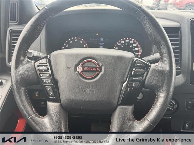 2022 Nissan Frontier Pro-4x | LOW KM | SUN ROOF | NAVIGATION | 360 BACK (Stk: U3173) in Grimsby - Image 11 of 16