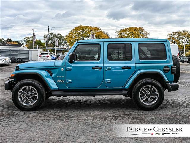 2020 Jeep Wrangler Unlimited Sahara (Stk: U21380) in Burlington - Image 3 of 35