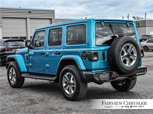 2020 Jeep Wrangler Unlimited Sahara (Stk: U21380) in Burlington - Image 4 of 35