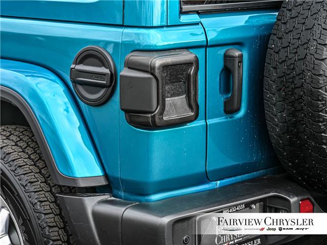2020 Jeep Wrangler Unlimited Sahara (Stk: U21380) in Burlington - Image 10 of 35