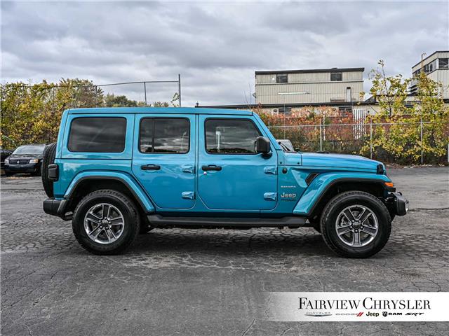 2020 Jeep Wrangler Unlimited Sahara (Stk: U21380) in Burlington - Image 12 of 35