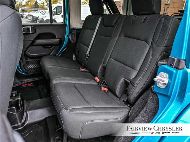 2020 Jeep Wrangler Unlimited Sahara (Stk: U21380) in Burlington - Image 19 of 35