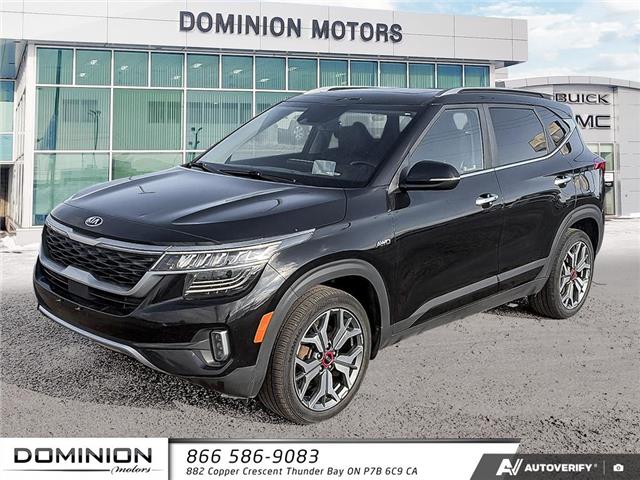 2021 Kia Seltos SX Turbo (Stk: 28603Z) in Thunder Bay - Image 1 of 24