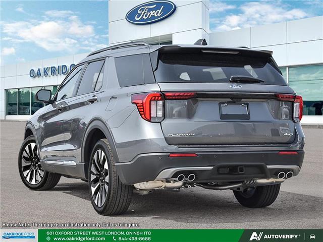 2026 Ford Explorer Platinum (Stk: D54976) in London - Image 4 of 23