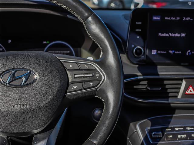 2021 Hyundai Santa Fe HEV Luxury (Stk: U003343T) in Brooklin - Image 15 of 27