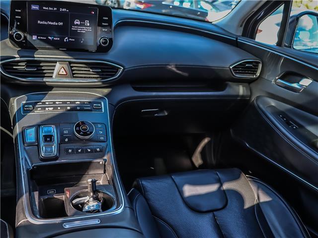 2021 Hyundai Santa Fe HEV Luxury (Stk: U003343T) in Brooklin - Image 18 of 27