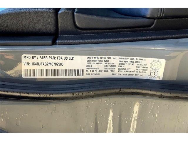 2021 Jeep Grand Cherokee Laredo (Stk: 21B2585) in Sherwood Park - Image 30 of 30