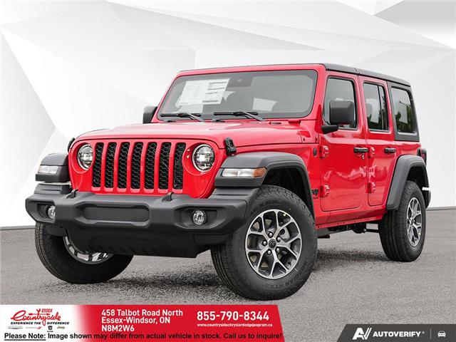 2024 Jeep Wrangler Sport Black at $51,999