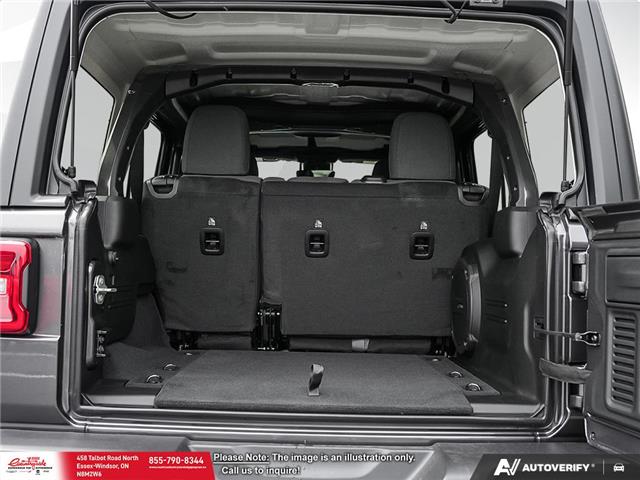 2025 Jeep Wrangler Sahara (Stk: 25181) in Essex-Windsor - Image 7 of 24