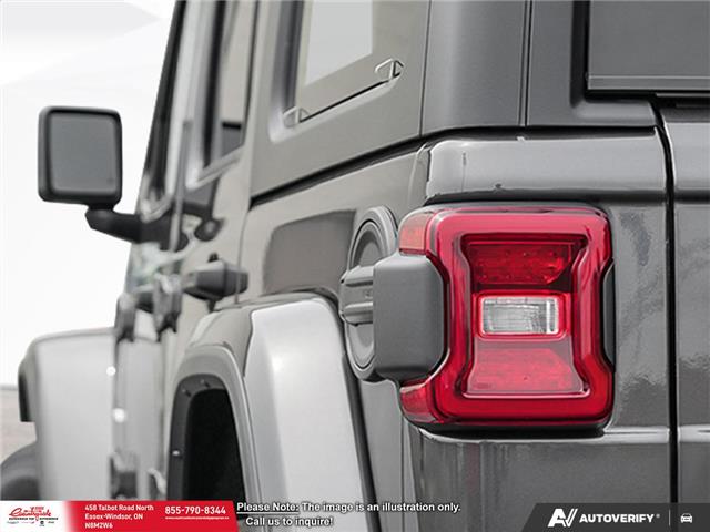 2025 Jeep Wrangler Sahara (Stk: 25181) in Essex-Windsor - Image 10 of 24
