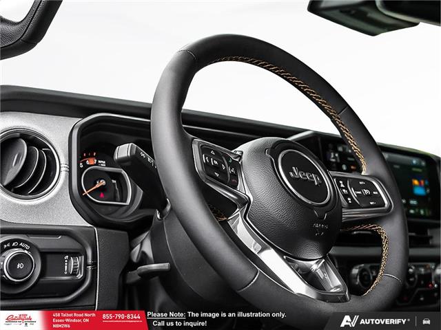 2025 Jeep Wrangler Sahara (Stk: 25181) in Essex-Windsor - Image 11 of 24