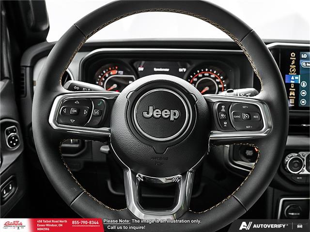 2025 Jeep Wrangler Sahara (Stk: 25181) in Essex-Windsor - Image 12 of 24