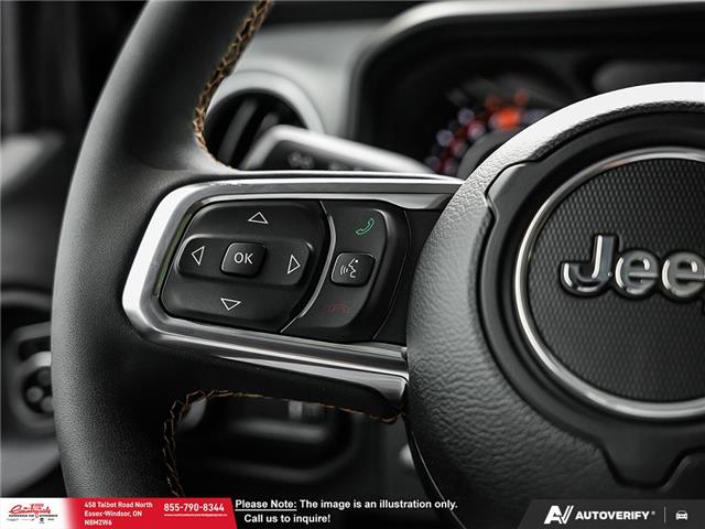 2025 Jeep Wrangler Sahara (Stk: 25181) in Essex-Windsor - Image 14 of 24