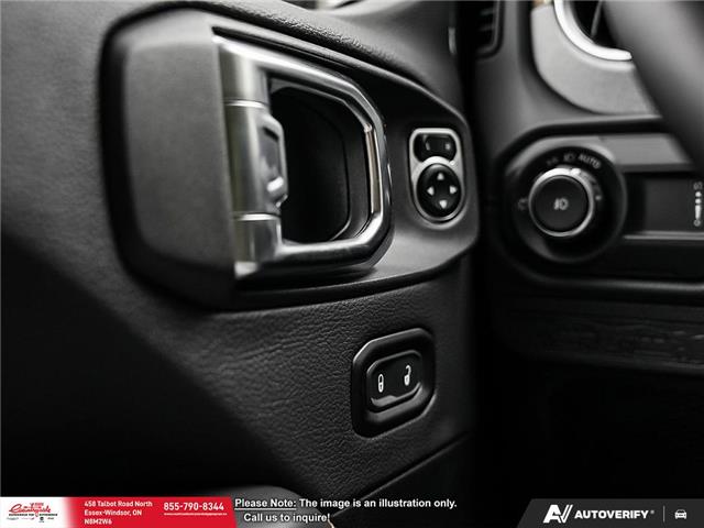 2025 Jeep Wrangler Sahara (Stk: 25181) in Essex-Windsor - Image 15 of 24