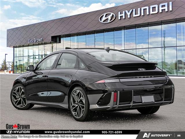 2025 Hyundai IONIQ 6 Preferred Long Range w/Ultimate Package (Stk: A103049) in Brooklin - Image 4 of 24