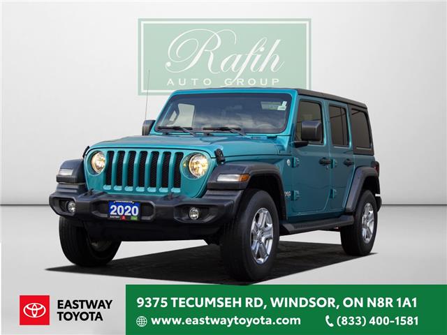 2020 Jeep Wrangler Unlimited Sport (Stk: TR6533) in Windsor - Image 1 of 28