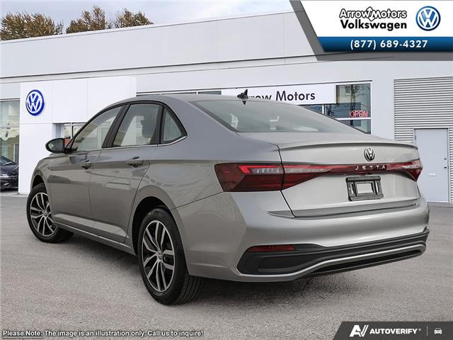 2025 Volkswagen Jetta Comfortline (Stk: 25JE4427) in Cranbrook - Image 4 of 26