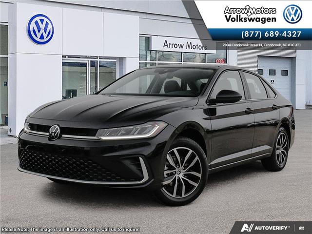 2025 Volkswagen Jetta Comfortline (Stk: 25JE1573) in Cranbrook - Image 1 of 26
