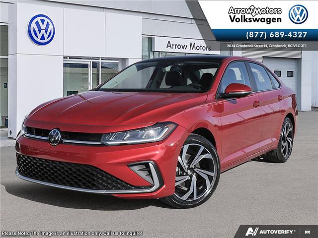 2025 Volkswagen Jetta Highline (Stk: 25JE0621) in Cranbrook - Image 1 of 25