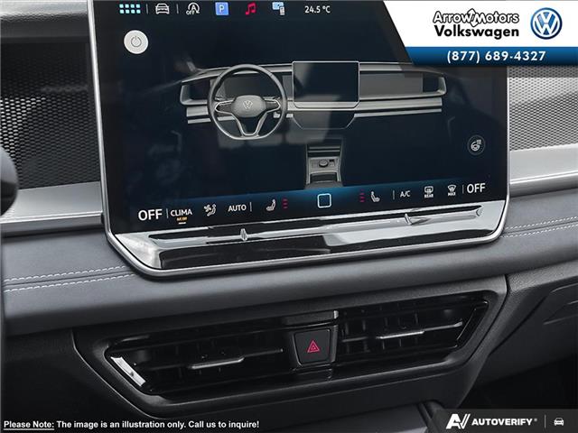 2025 Volkswagen Tiguan Comfortline R-Line Black Edition (Stk: 25TI5063) in Cranbrook - Image 20 of 21