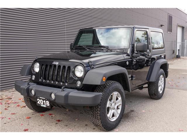 2018 Jeep Wrangler JK Sport (Stk: P24674A) in London - Image 1 of 18