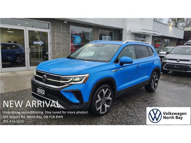 Used 2022 Volkswagen Taos Highline  - North Bay - Volkswagen North Bay