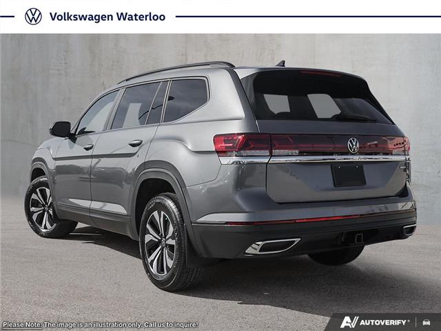2025 Volkswagen Atlas 2.0 TSI Comfortline (Stk: AT3125) in Waterloo - Image 4 of 26