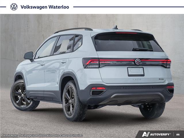 2026 Volkswagen Taos Comfortline Black Edition (Stk: TA3936) in Waterloo - Image 4 of 23