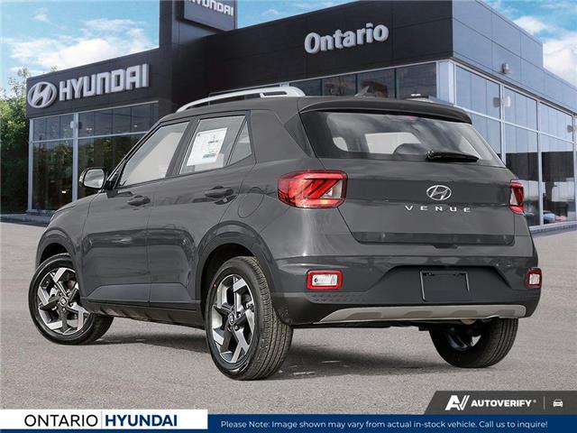 2025 Hyundai Venue Ultimate w/Black Interior (IVT) (Stk: ONH373959) in Whitby - Image 4 of 21